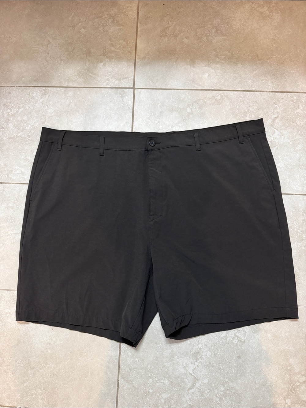 Mens Black Golf Shorts